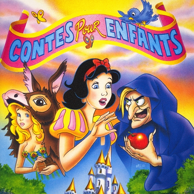 Contes pour enfants, Vol. 6 (Blanche-Neige et les 7 nains / Le vaillant petit couturier / Peau d'âne / La petite fille aux allumettes)