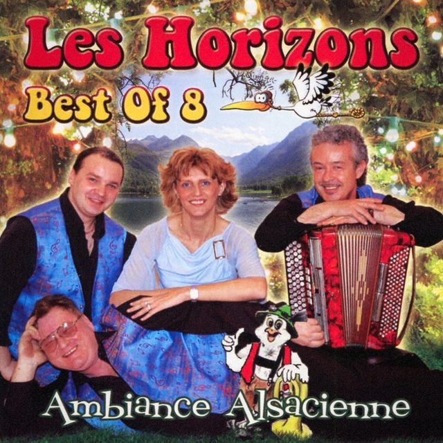 Couverture de Best of Les Horizons, Vol. 8 : Ambiance alsacienne