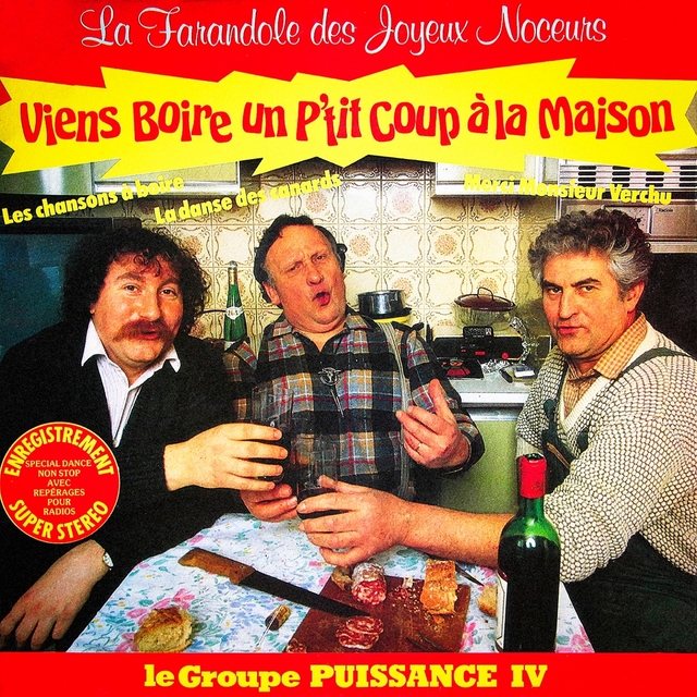 Couverture de La farandole des joyeux noceurs