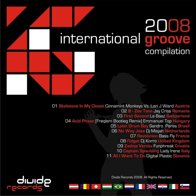 Couverture de International Groove Compilation 2008