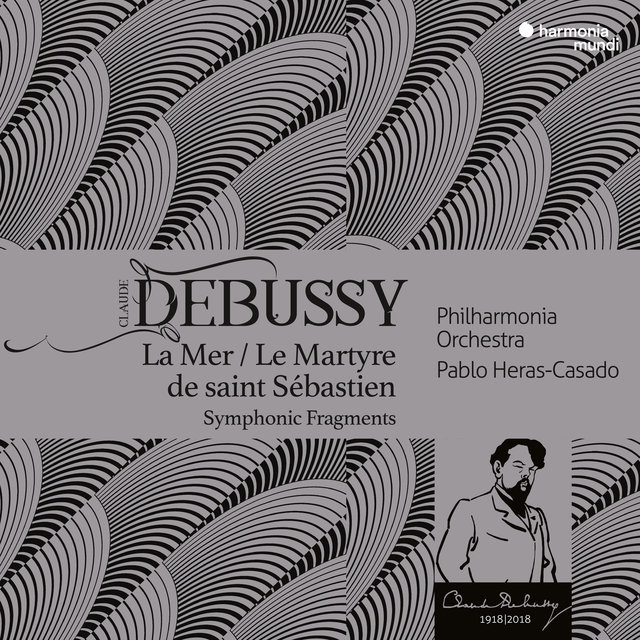 Couverture de Debussy: La Mer, Le Martyre de saint Sébastien