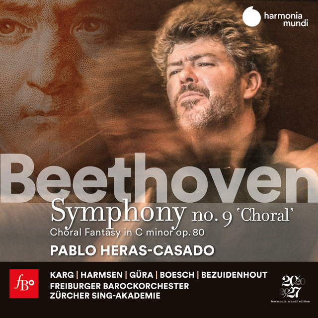 Couverture de Beethoven: Symphony No. 9 & Choral Fantasy