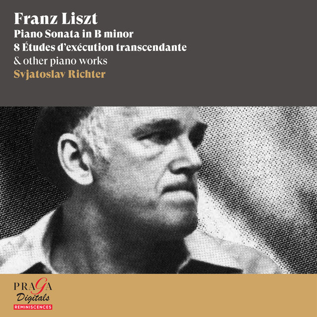 Couverture de Franz Liszt: Piano Sonata, 8 Études d'exécution transcendante & other piano works