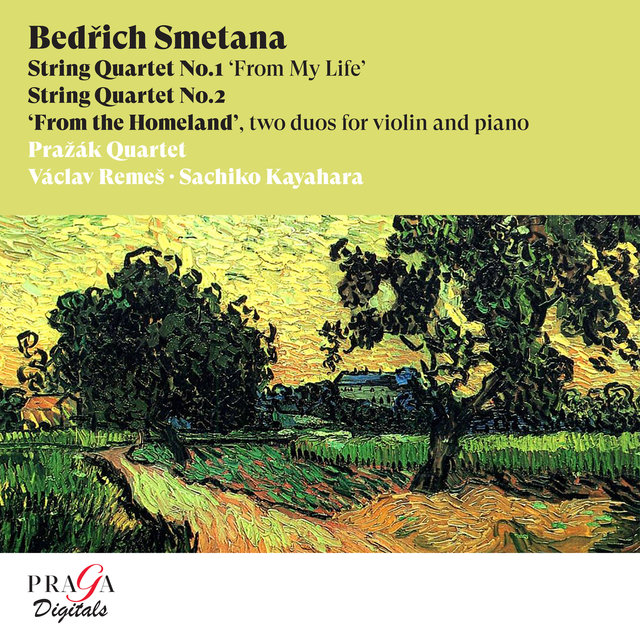 Couverture de Bedřich Smetana: String Quartets Nos. 1 & 2, From my Homeland