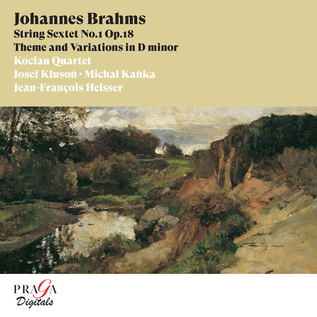 Couverture de Johannes Brahms: String Sextet No. 1, Theme and Variations in D Minor