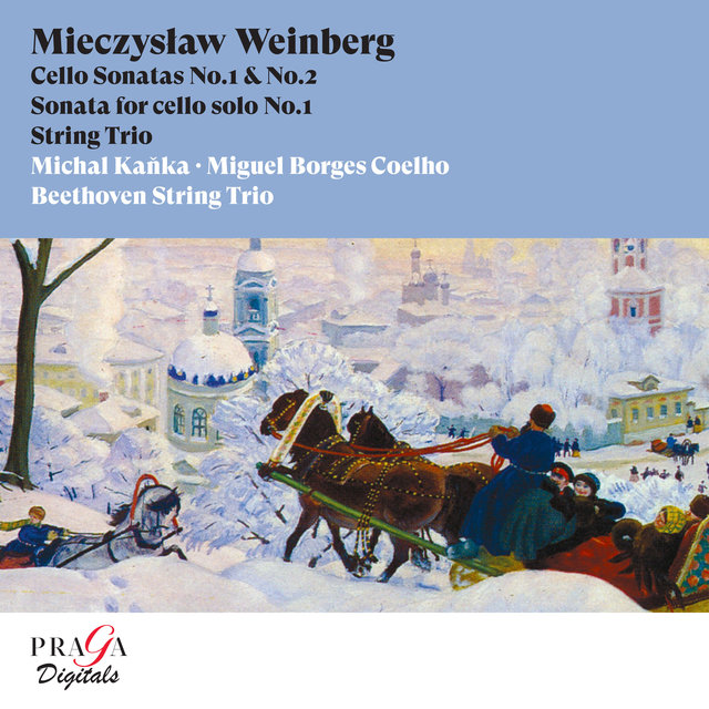 Couverture de Mieczysław Weinberg: Cello Sonatas Nos. 1 & 2, Solo Cello Sonata No. 1 & String Trio