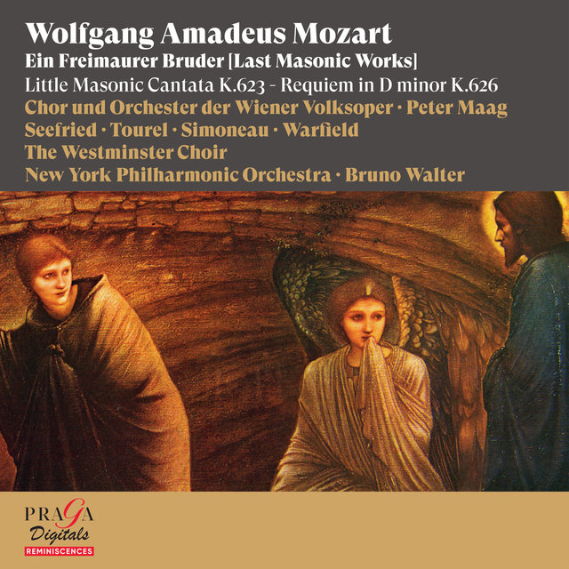 Couverture de Wolfgang Amadeus Mozart: Ein Freimaurer Bruder [Last Masonic Works]