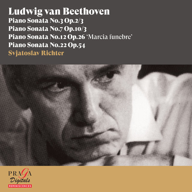 Couverture de Ludwig van Beethoven: Piano Sonatas No. 3, No. 7, No. 12 "Marcia funebre" & No. 22