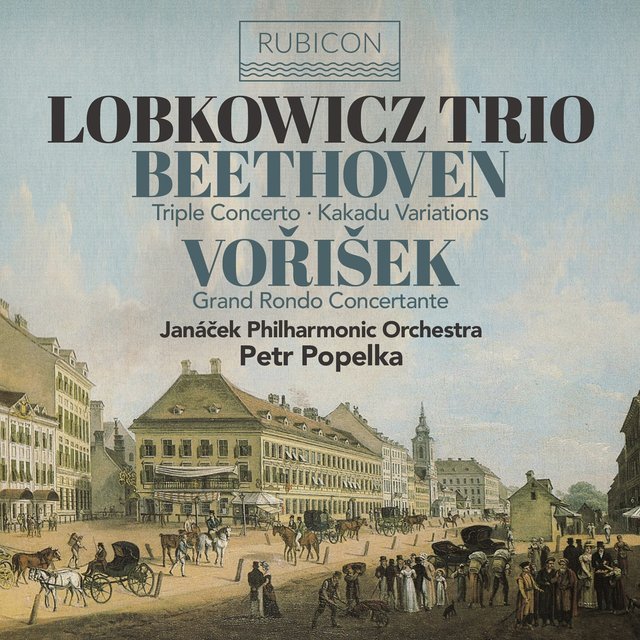 Couverture de Beethoven: Triple Concerto, Kakadu Variations - Vořišek: Grand Rondo Concertante