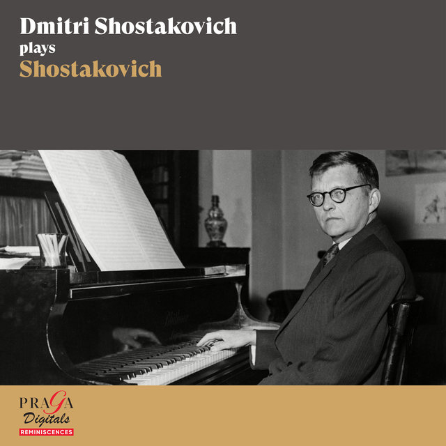 Couverture de Shostakovich plays Shostakovich