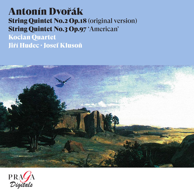 Couverture de Antonín Dvořák: String Quintets No. 2 & No. 3 "American"