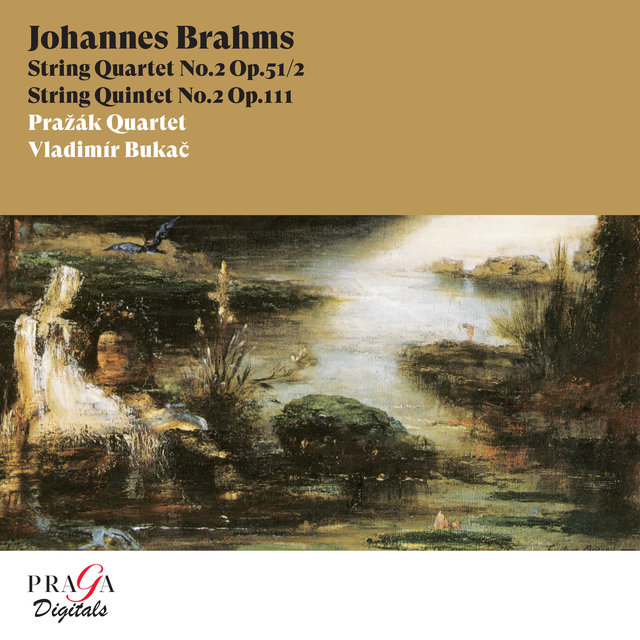 Couverture de Johannes Brahms: String Quartet No. 2 & String Quintet No. 2