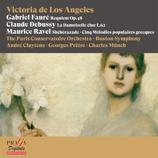 Couverture de Victoria de Los Angeles: Fauré, Debussy & Ravel