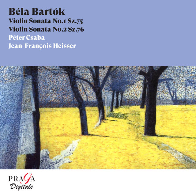 Couverture de Béla Bartók: Violin Sonatas Nos. 1 & 2