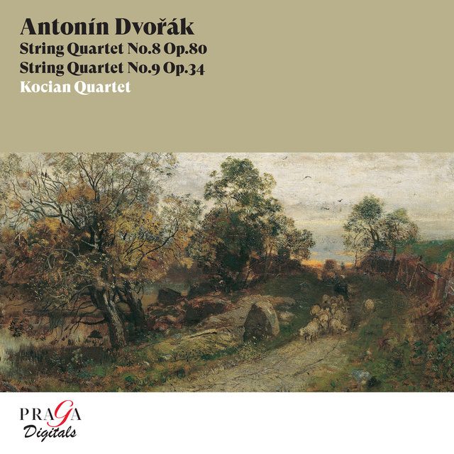 Couverture de Antonín Dvořák: String Quartets Nos. 8 & 9
