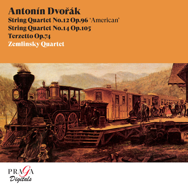 Couverture de Antonín Dvořák: String Quartets Nos. 12 "American" & 14, Terzetto