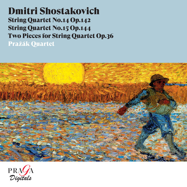 Couverture de Dmitri Shostakovich: String Quartets Nos. 14 & 15, Two Pieces, Op. 36