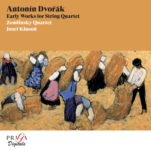 Couverture de Antonín Dvořák: Early Works for String Quartet