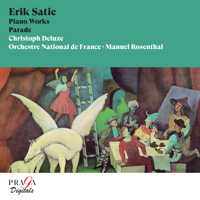 Couverture de Erik Satie: Oeuvres pour piano, Parade