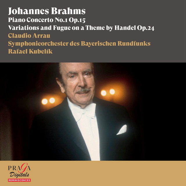 Couverture de Johannes Brahms: Piano Concerto No. 1, Handel Variations