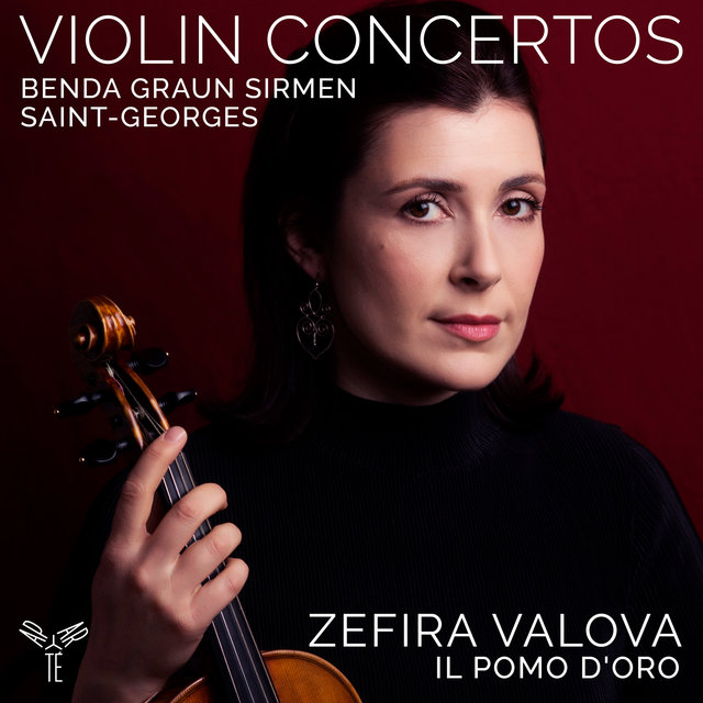 Couverture de Benda, Graun, Saint-Georges, Sirmen: Violin Concertos