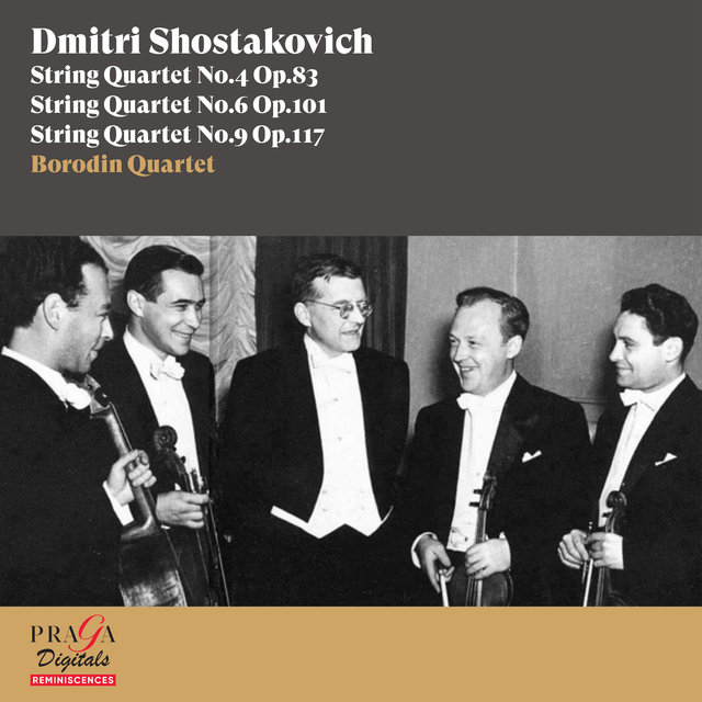 Couverture de Dmitri Shostakovich: String Quartets Nos. 4, 6 & 9