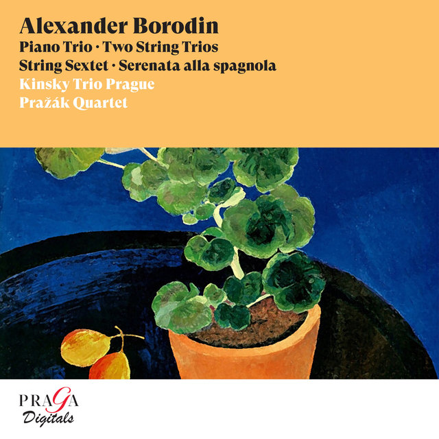 Couverture de Alexander Borodin: Piano Trio, String Sextet, Two String Trios, Serenata alla spagnola