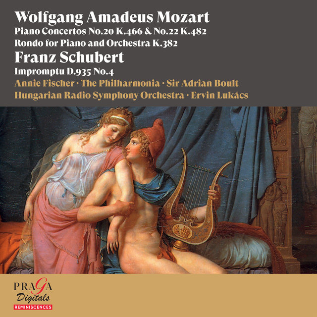 Couverture de Wolfgang Amadeus Mozart: Piano Concertos Nos. 20 & 22, Rondo, K. 382 - Franz Schubert: Impromptu, D. 935 No. 4