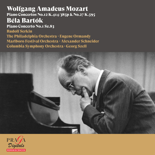 Couverture de Wolfgang Amadeus Mozart: Piano Concertos Nos. 12 & 27 - Béla Bartók: Piano Concerto No. 1