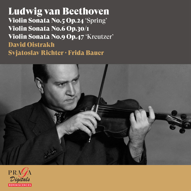 Couverture de Ludwig van Beethoven: Violin Sonatas No. 5 "Spring", No. 6 & No. 9 "Kreutzer"