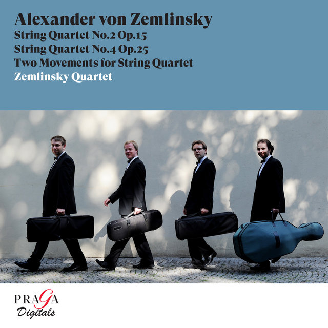 Couverture de Alexander von Zemlinsky: String Quartets Nos. 2 & 4, Two Movements for String Quartet