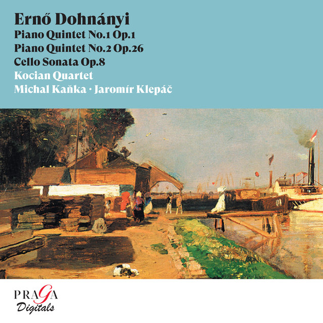 Couverture de Ernő Dohnányi: Piano Quintets Nos. 1 & 2, Cello Sonata