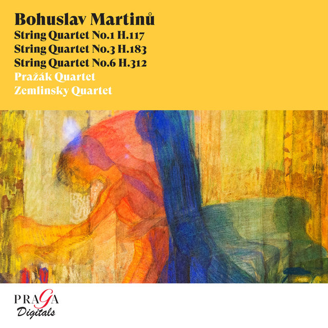 Couverture de Bohuslav Martinů: String Quartets Nos. 1, 3 & 6