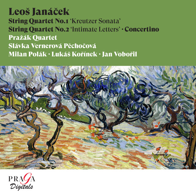 Couverture de Leoš Janáček: String Quartets Nos. 1 & 2, Concertino