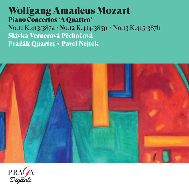 Couverture de Wolfgang Amadeus Mozart: Piano Concertos No. 11, K. 413, No. 12, K. 414 & No. 13, K. 415 "A Quattro"