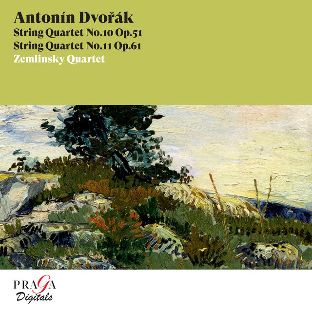 Couverture de Antonín Dvořák: String Quartets Nos. 10 & 11