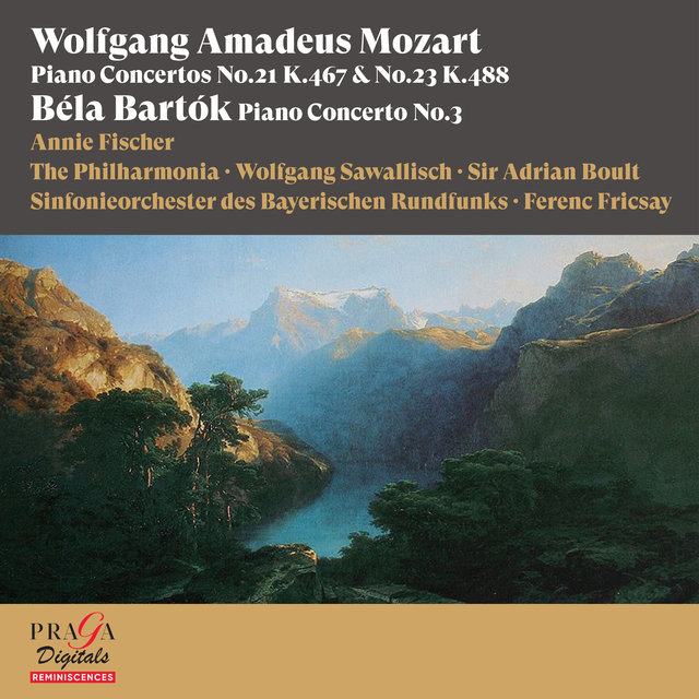 Couverture de Wolfgang Amadeus Mozart: Piano Concertos Nos. 21 & 23 - Béla Bartók: Piano Concerto No. 3