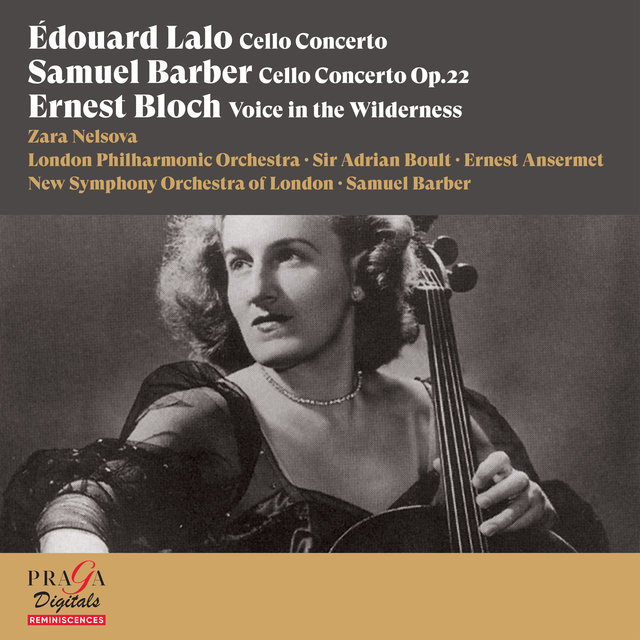 Couverture de Edouard Lalo: Cello Concerto - Samuel Barber: Cello Concerto - Ernest Bloch: Voice in the Wilderness