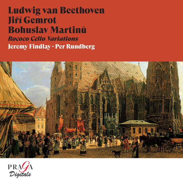 Couverture de Rococo Cello Variations [Beethoven, Gemrot, Martinů]