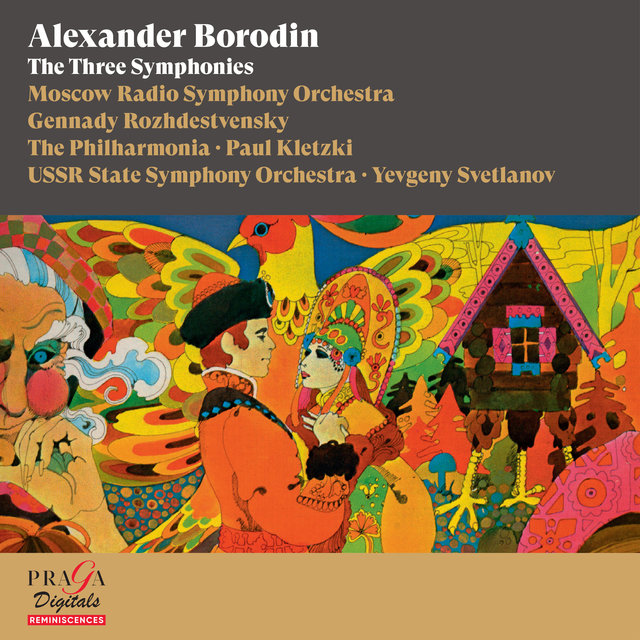 Couverture de Alexander Borodin: The Three Symphonies