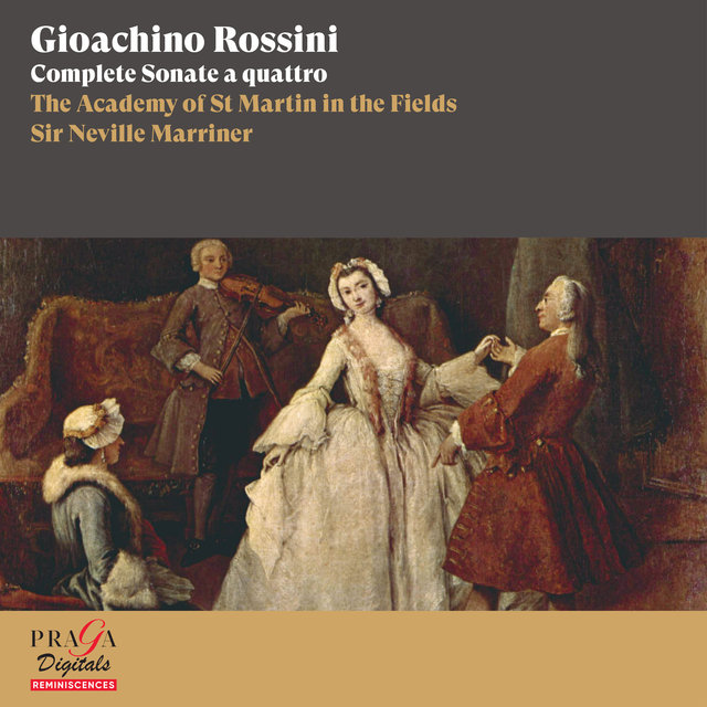 Couverture de Gioachino Rossini: Complete Sonate a quattro