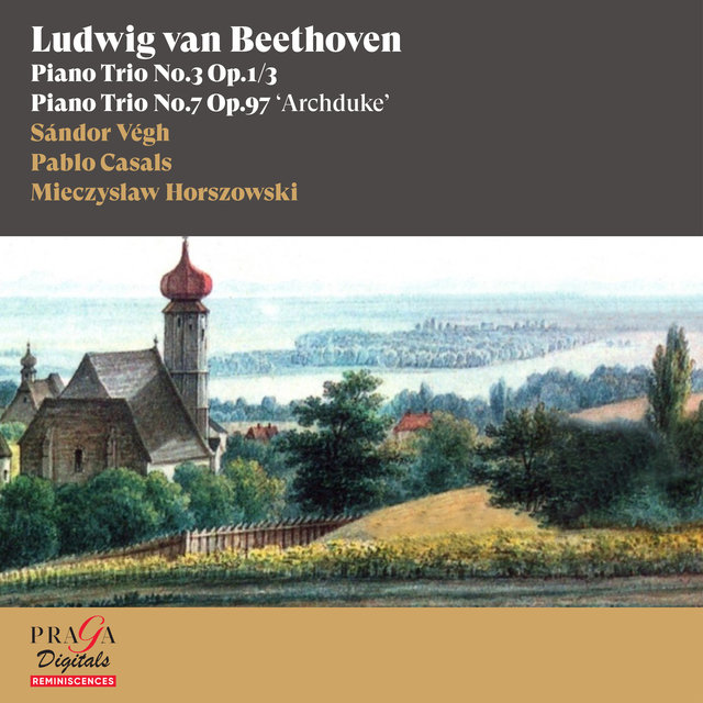 Couverture de Ludwig van Beethoven: Piano Trios No. 3 & No. 7 "Archduke"