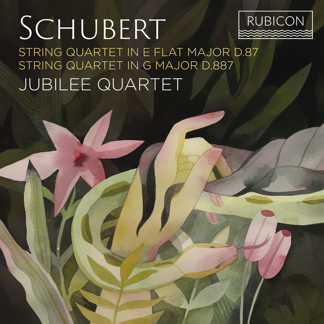 Couverture de Schubert: String Quartet in E-Flat Major, D. 87 & String Quartet in G Major, D. 887