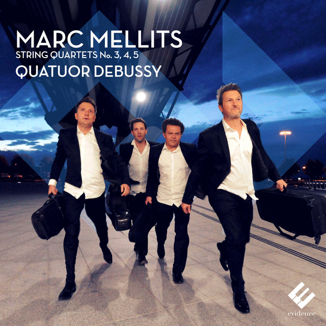 Couverture de Mellits: String Quartets Nos. 3, 4 & 5