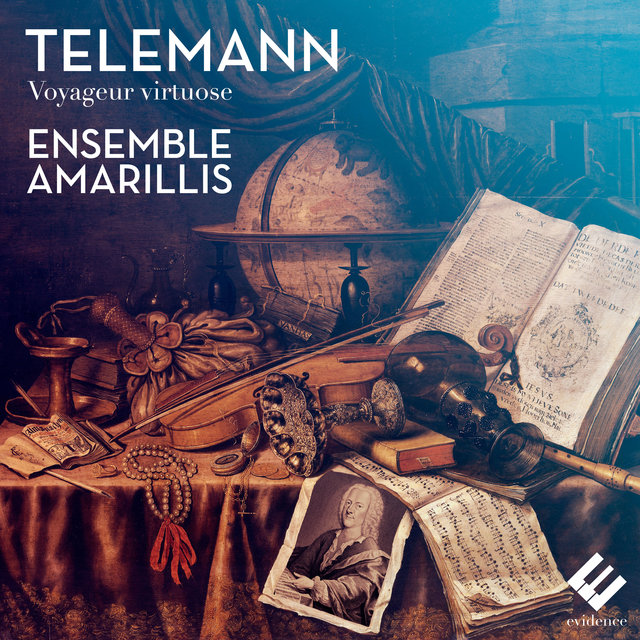 Couverture de Telemann: Voyageur virtuose