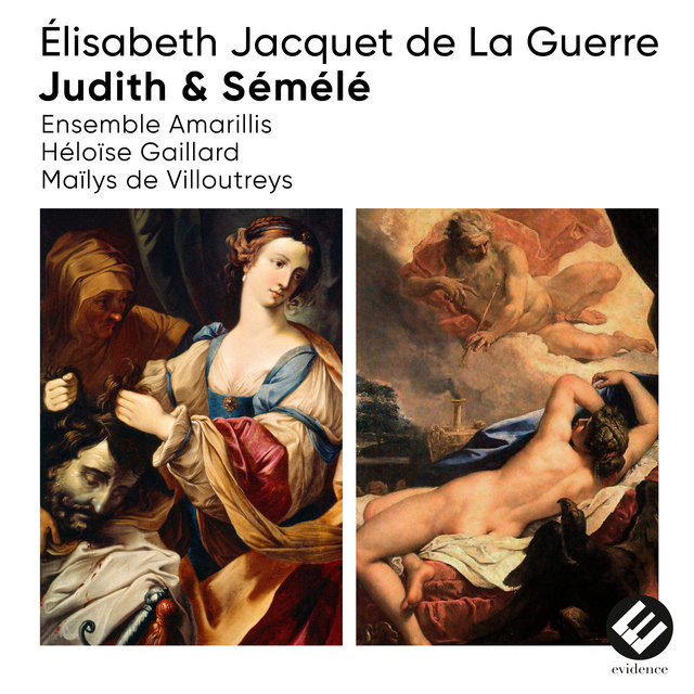 Couverture de Élisabeth Jacquet de La Guerre: Judith & Sémélé