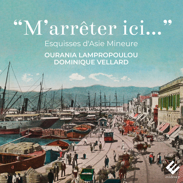 Couverture de "M'arrêter ici…" (Esquisses d'Asie Mineure)