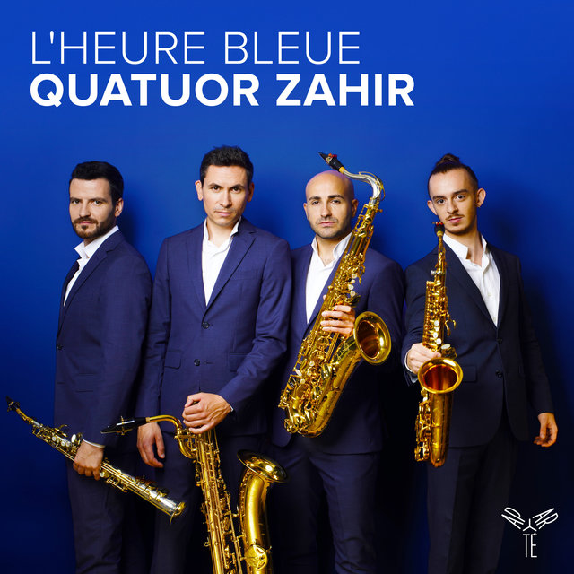 Couverture de L'Heure bleue (Boulanger, Debussy, Finzi, Poulenc, Ravel, Waksman)