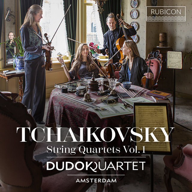 Couverture de Tchaikovsky: String Quartets, Vol. 1