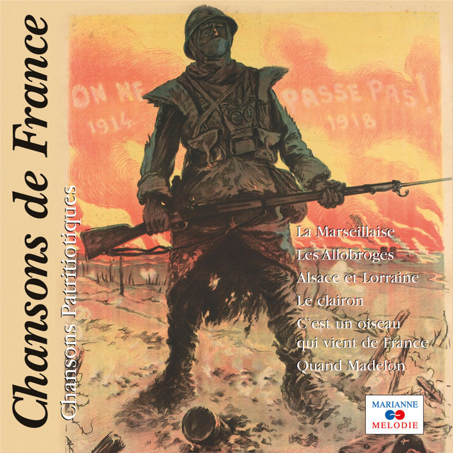 Couverture de Chansons patriotiques (Collection "Chansons de France")